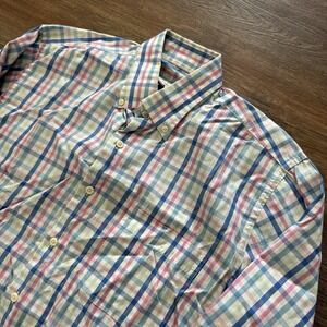 Peter Millar‎ Multicolor Spring Pastel Button Up Shirt Mens Sz Medium